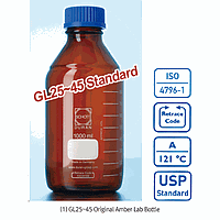 DURAN DU.1160146 Bottle amb. w/gls80 cap 500ml