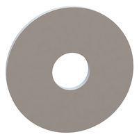 Essentra Components 17W13763 Flat Washer Flat Washer, .405 ID, 1.361 OD, .082 Thick, Natural, Nylon