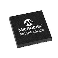 Microchip Technology PIC18F45Q24-I/MP Microcontrollers 32KB Flash, 2KB RAM, 512bytes EEPROM, MVIO, 10b ADC2, 8b DAC, ACP, Comp, PWM,