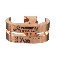 Panduit GCE250-250-Q Terminals Ground "E" Style Connector, 1/0 STR 25