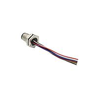 Amphenol LTW MSDS-04PMMC-SF8BA5 Sensor Cables / Actuator Cables M Series Sensor Connector, M12, D Code, Metal, 4A, 04 pins, Male Connector, Male Contact, Hexagonal, Screw Thread, Crimp, Receptacle With Cable/Wire, Length 1500mm, IP68