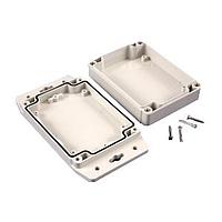 Hammond Manufacturing 1555F2F17GY Flanged Enclosure Watertight/Polycarb. 4.7x3.6x1.5" Flanged