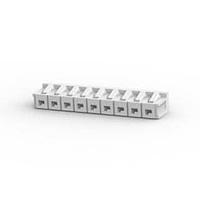 AMP Connectors - TE Connectivity 172520-9 Plug Housing 9P 2.5MM MINI AMP-IN HDR HSG