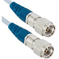 Amphenol SV Microwave 7015-1143 RF Cable Assemblies FLCA  2.92-2.92 SP-SP LL 12MM
