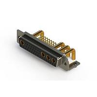 EDAC 630-36W4250-4TB Mixed Contact D-Sub Connectors Right-angle Power Combo D-Sub Connector