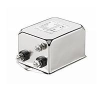 Schaffner FN2030B-20-08 Power Line Filters Single Phase Chassis Mount HP Filter 250VAC, 20A, Screw, <5uA