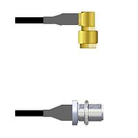 Amphenol Custom Cable Q-3401U0003144i RF Cable Assemblies SMA-RP/N-SJB G174 144I