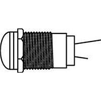 Dialight 608-1331-110F LED Panel Mount Indicators YELLOW DIFFUSED