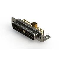 EDAC 629-21W1240-5T4 Mixed Contact D-Sub Connectors Right-angle Power Combo D-Sub Connector