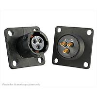 Eaton Souriau-Sunbank UTS08E98S Receptacles UTSSquareFlangeRecpt