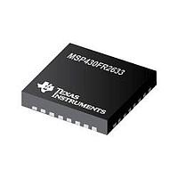 Texas Instruments MSP430FR2633IDA 16-bit Microcontrollers - MCU Capacitive Touch MCU with 16 touch IO (6 A 595-MSP430FR2633IDAR