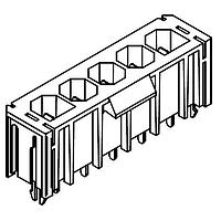 Molex 46007-3105 Shrouded Sabre 5Ckt RA V0 Hdr r 062Lk ShtTail 1950