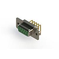 EDAC 630-M09-240-GT2 D-Sub Connectors - Standard Density Right Angle D-Sub Connector