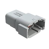 Amphenol SINE Systems ATM04-08PB 8 Pin Recept. Key Positn B