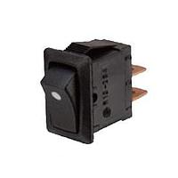 Shin Chin R13-284A-02-BBW/White dot Snap-In Rocker Switch Rocker Switch 2P SPDT ON-OFF