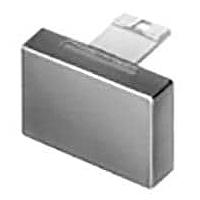 EAO 01-901.0 Lens OVERHANGING LENS-SQ BLK