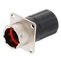 Amphenol SINE Systems RT0W01210PNHEC03R Connectors Receptacle, Square Flange, 10 Position, Male, Shell Size 12, Silicone Seal, and End Cap with Reduced Individual Wire Sealing, Range 20 - 30AWG