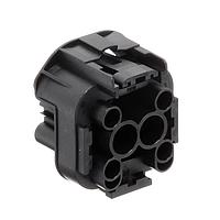 AMP Connectors - TE Connectivity 1703661-1 Receptacle Housing 6POS, MIXED REC HSG, ASSY