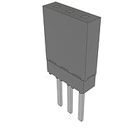 Samtec ESW-103-13-T-S Stackthrough .100" Elevated Socket Strip