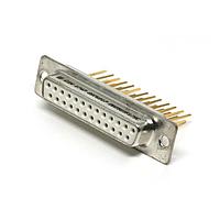 Cinch DB25STF179C Receptacle DSUB 25 F WW .585" G ZINC