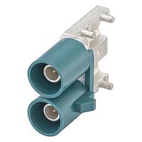 Rosenberger 59S2DU-40MT5-Z PCB Connectors Plug PC-Board SMD Right AngleZWatrBlue