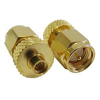 Siretta ADAPT/MMCXF/SMAM RF Adapters - Between Series RF ADAPTOR - MMCX FEMALE TO SMA MALE
