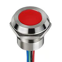 APEM Q22Y5SZZRGB24ECA Indicators Chamf Stainless Bezl 24VDC RGB IP67