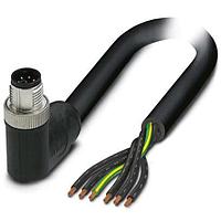 PHOENIX CONTACT 1414947 Sensor Cables / Actuator Cables 6POS Power Cable Black-Gray 10m