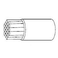 AMP Connectors - TE Connectivity 55A0113-18-9 Spec 55 18AWG 19x30 NKL WH PRICE PER FT