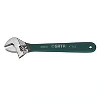 SATA 47224 10" ADJUSTABLE WRENCH WITH DIPPING GRIP