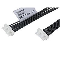Molex 224091-1083 Discrete Wire Cable Assemblies CLIK-Mate-to-CLIK-Mate OTS Cable Assembly 1.25mm P SR 300.00mm Length 8 Ckts WHT