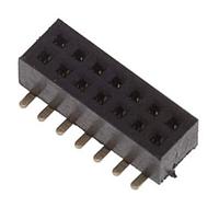 Adam Tech MRS2-14-U-SMT Receptacle RECEPTACLE STRIP, 14P 1.0MM PITC