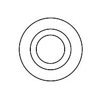 KEMET 2773 Stepped Poly Washer Stepped poly washer M12