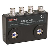 THORLABS PDB210A/M Free-Space Balanced Amplified Photodetectors (320-1060 nm, M4 Taps)