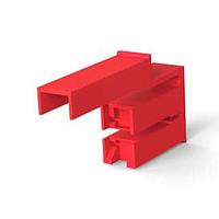 AMP Connectors - TE Connectivity 520212-2 Housing 187 FAST RCPT HSG 3CIR N RED