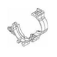 Aptiv 12146493 Rosebud CONDUIT CLIP ROSEBUD 6.35DIA