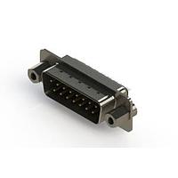 EDAC 627-015-322-243 D-Sub Connectors - Standard Density Vertical Metal Body D-Sub Connector