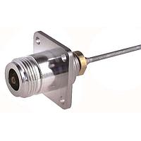 HUBER+SUHNER 25_N-50-2-14/133_NE Connectors N straight flange cable jack(f)