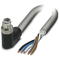 PHOENIX CONTACT 1414857 Sensor Cables / Actuator Cables 5POS Power Cable Gray 3m