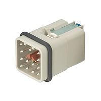 HARTING 09120123001 Inserts 12+GND MALE RECEPT SCREW TERM INSERT