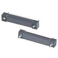 AirBorn RM422-164-831-9100 Connectors 4Row St pl thru hole PCB w/ Mounting Ears