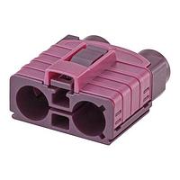 Rosenberger 59Z017-000D Accessories Plastic housing Jack Straight D BViolet