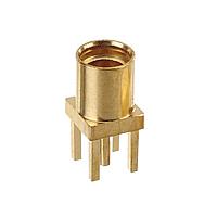 Winchester Interconnect 322A-060-00401Z RF Connectors MMCX Straight PCB Receptacle, Non-Magnetic, Jack Straight to PCB