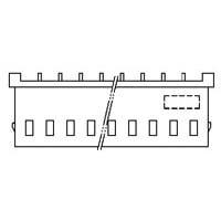 AMP Connectors - TE Connectivity 1-1470222-1 Receptacle Housing HPI 2.5MM EMIX HOUSING 11P
