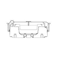 Eaton Bussmann CVRI-RH-60060 Indicating FUSE BLOCK COVER for HM60060 W/IND