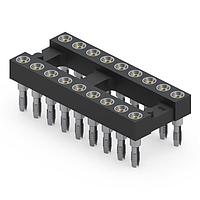 Mill-Max 146-93-318-41-012000 DIP / SIP Sockets 18P DIP SKT COMP TAIL .120L
