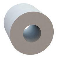 Essentra Components 13RS062517 Round Round Spacer, .254 ID, .621 OD, .652 Length