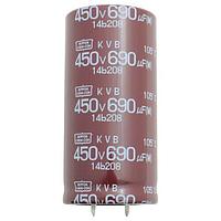 Chemi-Con EKVB451VSN331MQ45S Electrolytic Capacitors 450VDC 330uF Tol 20% 25.4x45mm AEC-Q200