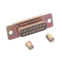 ITT Cannon M24308/23-2F Connectors Socket, Std Density Cadmium,2 ,15