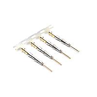 Amphenol SINE Systems SP20W2G15 Contacts Pin Contact, Stamped, Size 20, Gold 15u" over Nickel, Wire Range .34-.50mm , 20-22 AWG,with 3 Tangs. 3,000 pcs. Reel